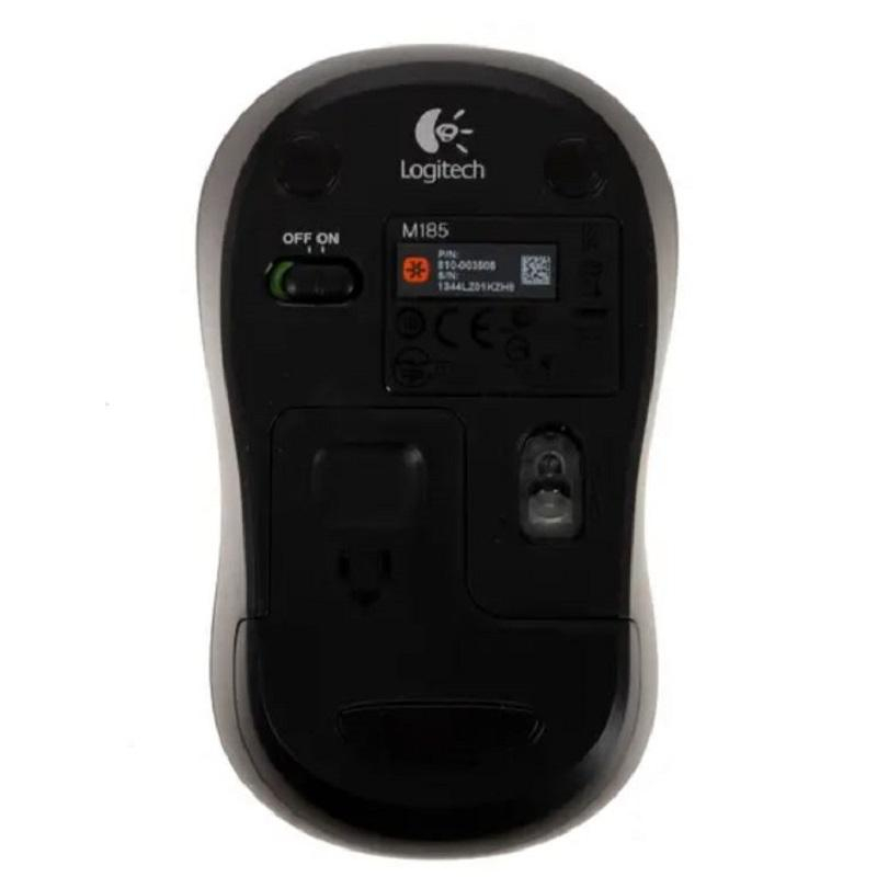 Мышь компьютерная Logitech USB OPTICAL CORDL. M185 BLUE - фото 3