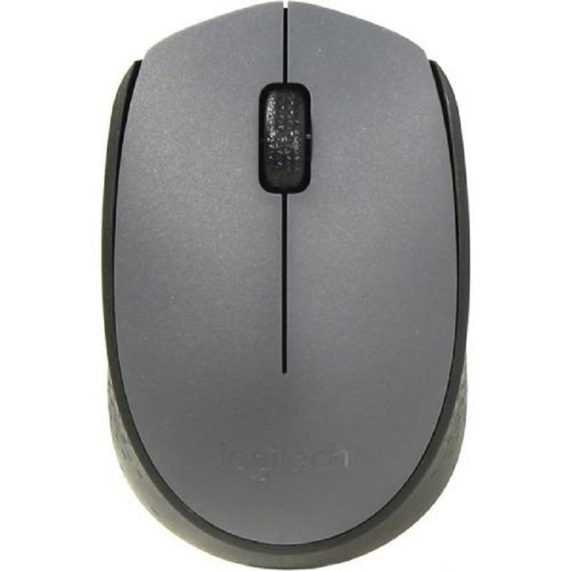 Мышь компьютерная Logitech беспроводная M170, Gray [910-004646 - фото 2
