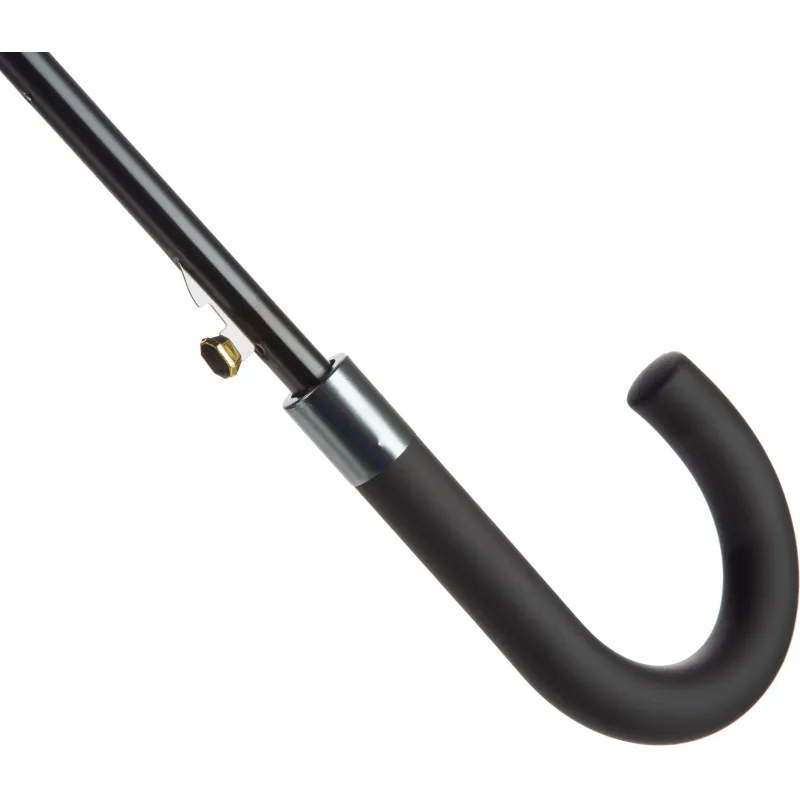 Зонт трость полуавтомат с пластик.ручкой, 16 спиц, синий, HD-HW23(H/T) - фото 5