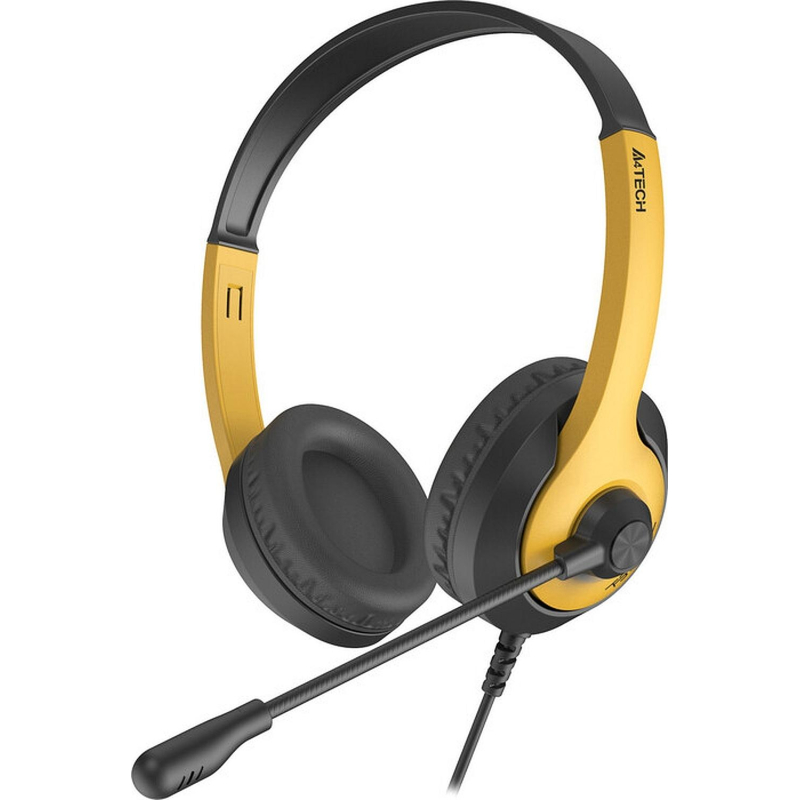 Гарнитура A4Tech Fstyler FH100U желтый/черный 2м USB (BUMBLEBEE) - фото 1