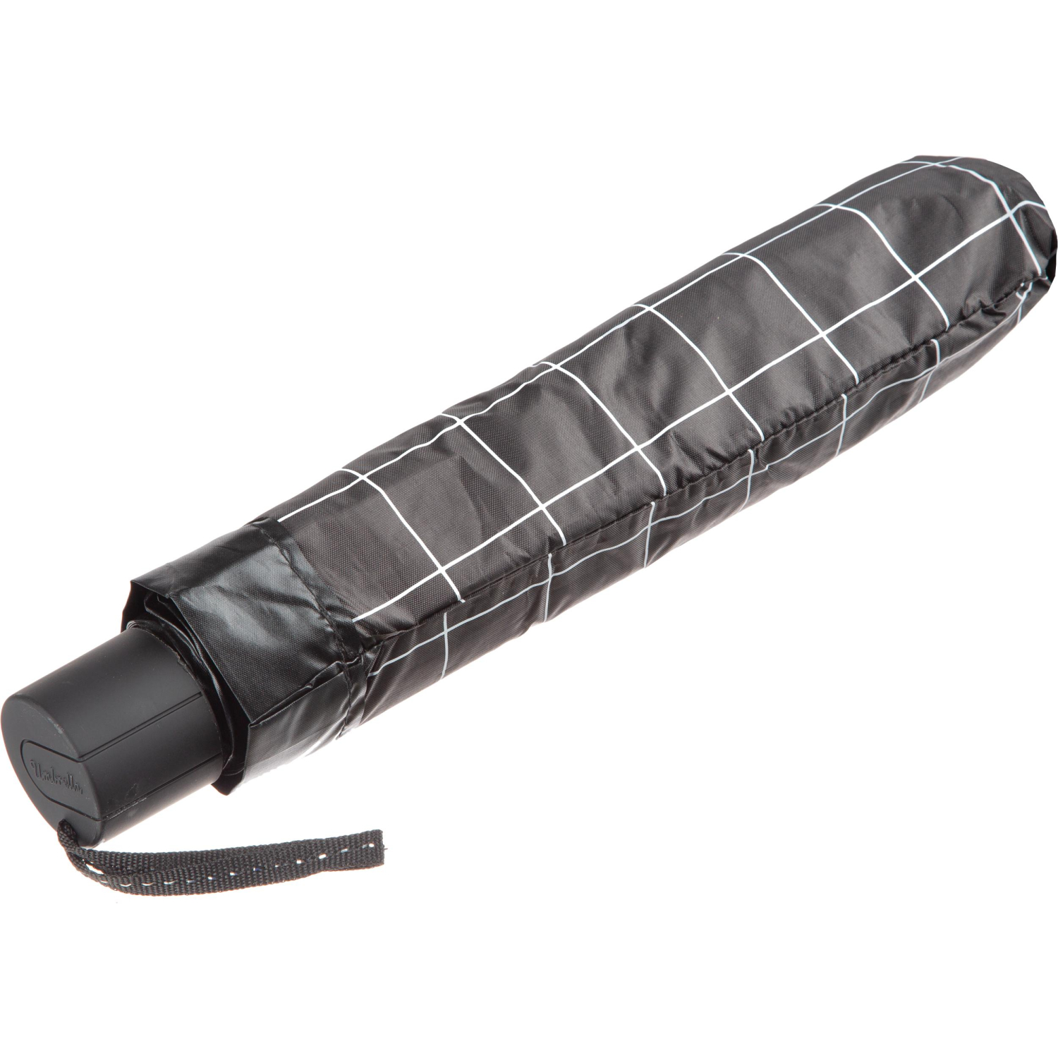 Зонт складной, механика, 10 спиц, черный в клетку, HD-HW10B(H/T) - фото 4