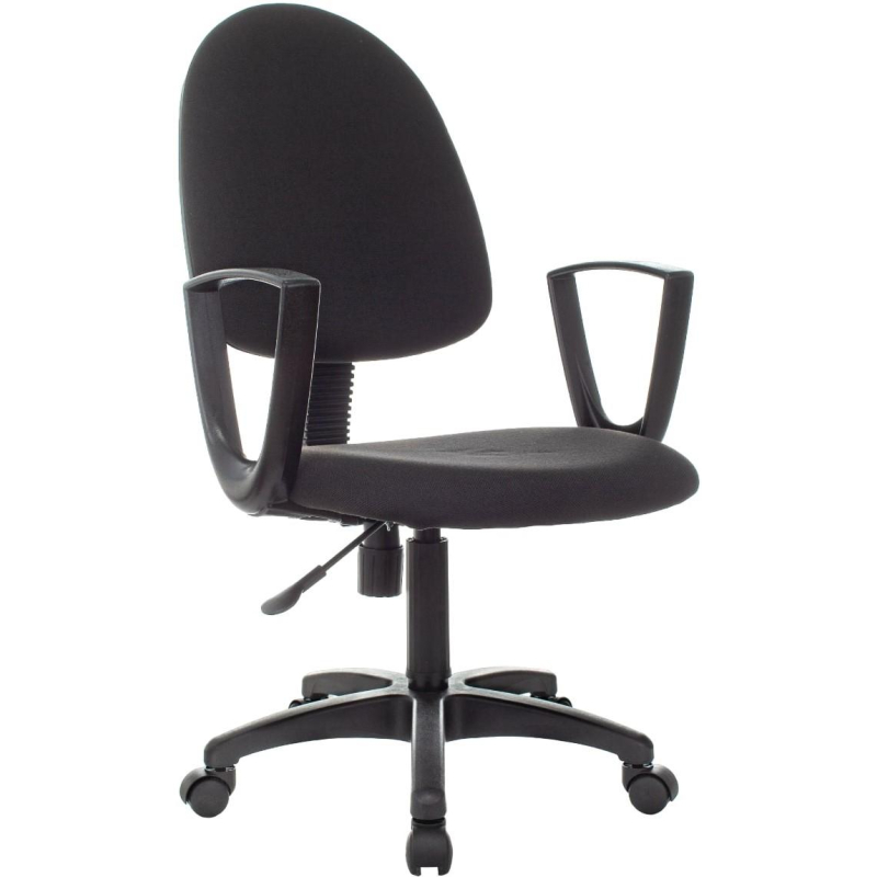 Кресло VB_Бюрократ CH-1300N/BLACK, ткань черный 3C11 - фото 1