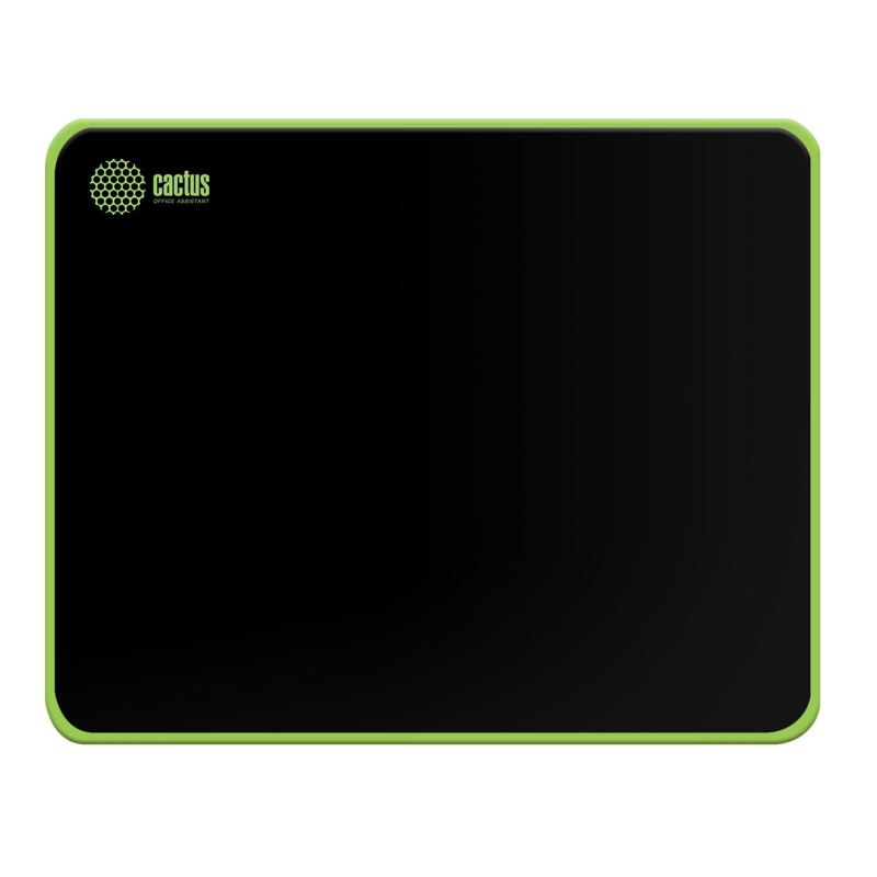 Коврик для мыши Cactus Black 250x200x3мм (CS-MP-D01S/ CS-MPC-D01S) - фото 1