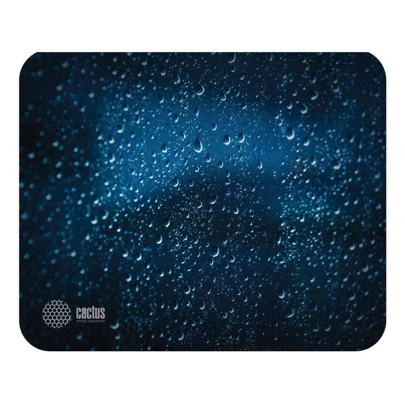 Коврик для мыши Cactus Water Drops 220x180x2мм (CS-MP-P05XS/CS-MPC-P05XS) - фото 1