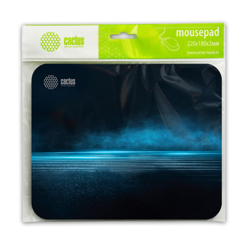 Коврик для мыши Cactus Dark Sea 220x180x2мм (CS-MP-P03XS/CS-MPC-P03XS) - фото 3