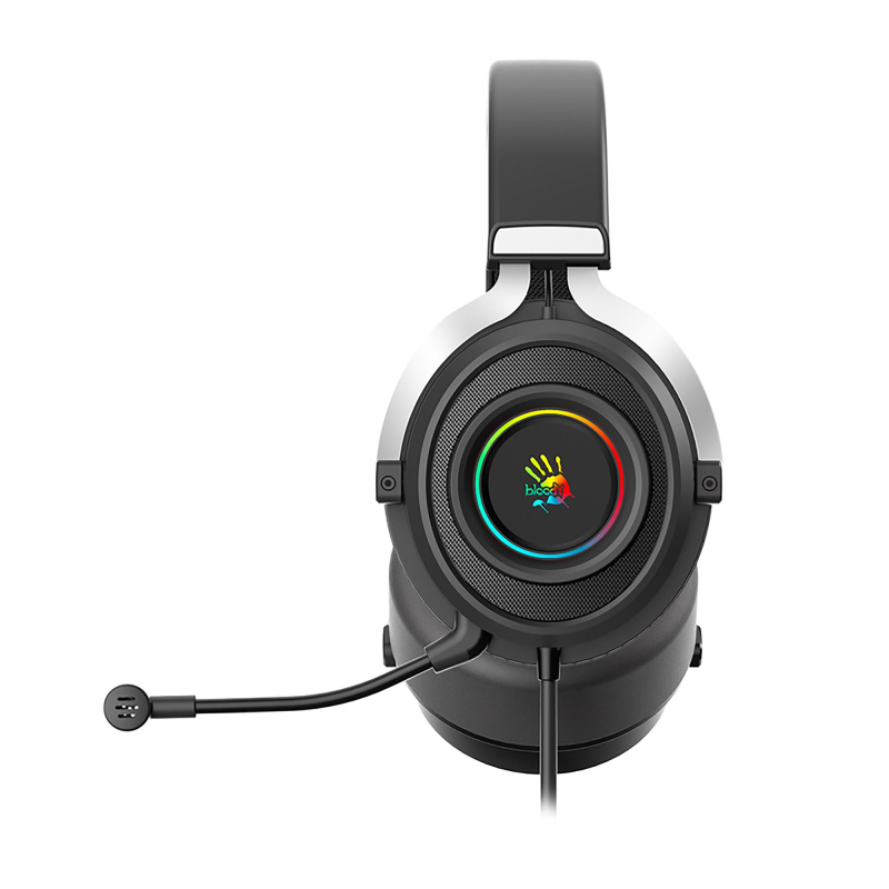 Гарнитура A4Tech Bloody (G535P 4PIN+USB/BLACK+SILVER) черн/сер. 2м мониторн - фото 2