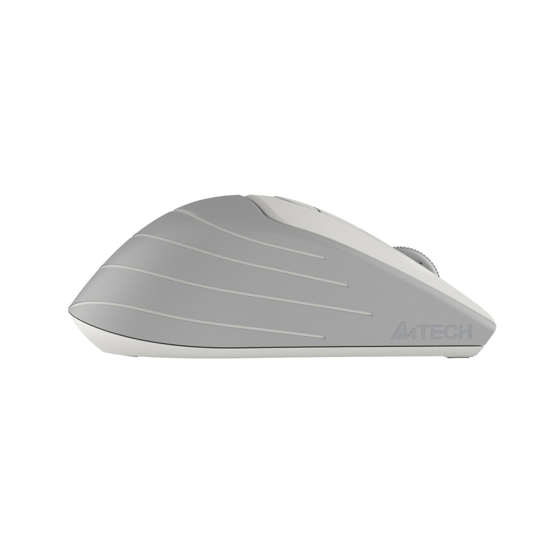 Мышь компьютерная A4Tech Fstyler (FG30S WHITE)бел/сер/2000dpi/беспровод/6кн - фото 4