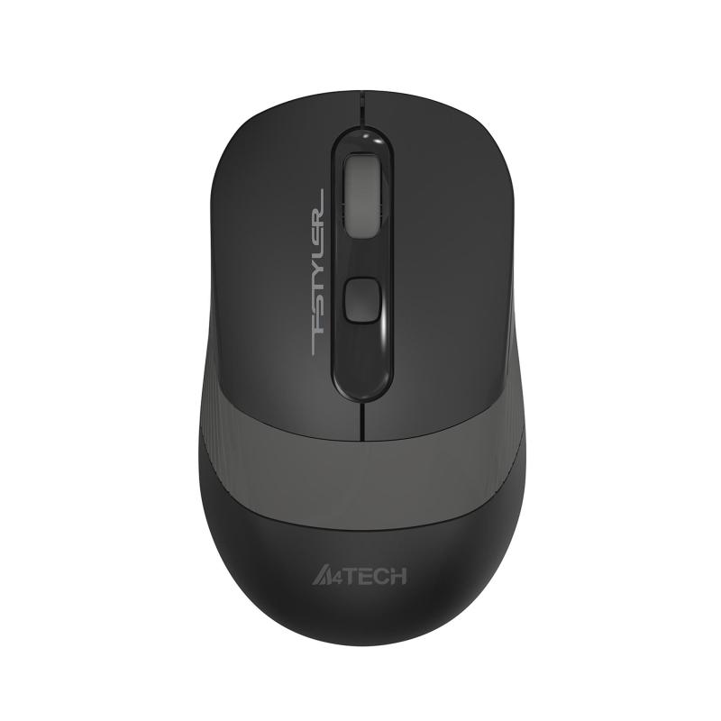 Мышь компьютерная A4Tech Fstyler(FG10S GREY)черн/сер/2000dpi/беспроводн/4кн - фото 2