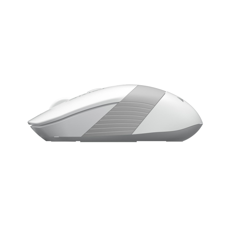 Мышь компьютерная A4Tech Fstyler(FG10S WHITE)бел/сер/2000dpi/беспроводн/4кн - фото 6