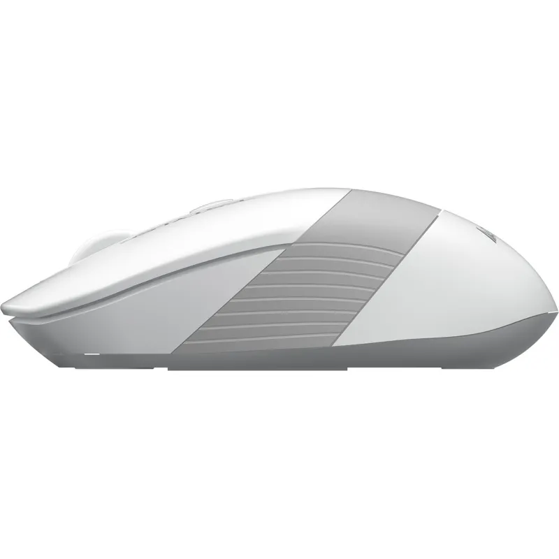 Мышь компьютерная A4Tech Fstyler (FG10 WHITE)бел/сер/2000dpi/беспроводн/3кн - фото 6