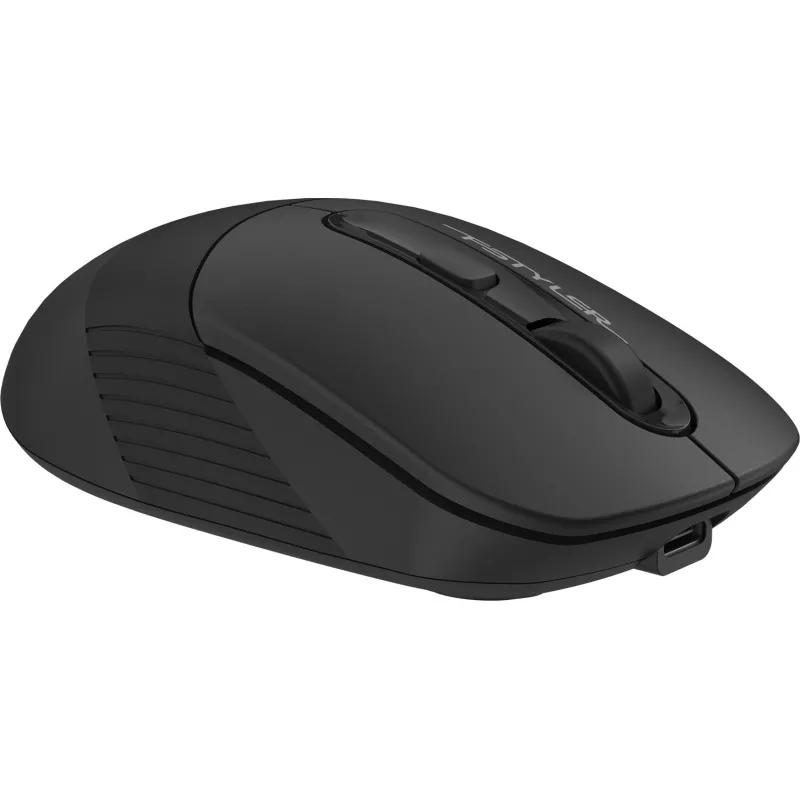 Мышь компьютерная A4Tech Fstyler (FB10C STONE BLACK) черн/2400dpi/беспр/4кн - фото 4