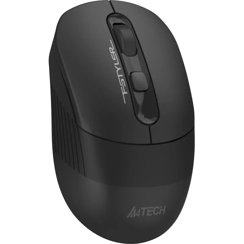 Мышь компьютерная A4Tech Fstyler (FB10C STONE BLACK) черн/2400dpi/беспр/4кн - фото 9