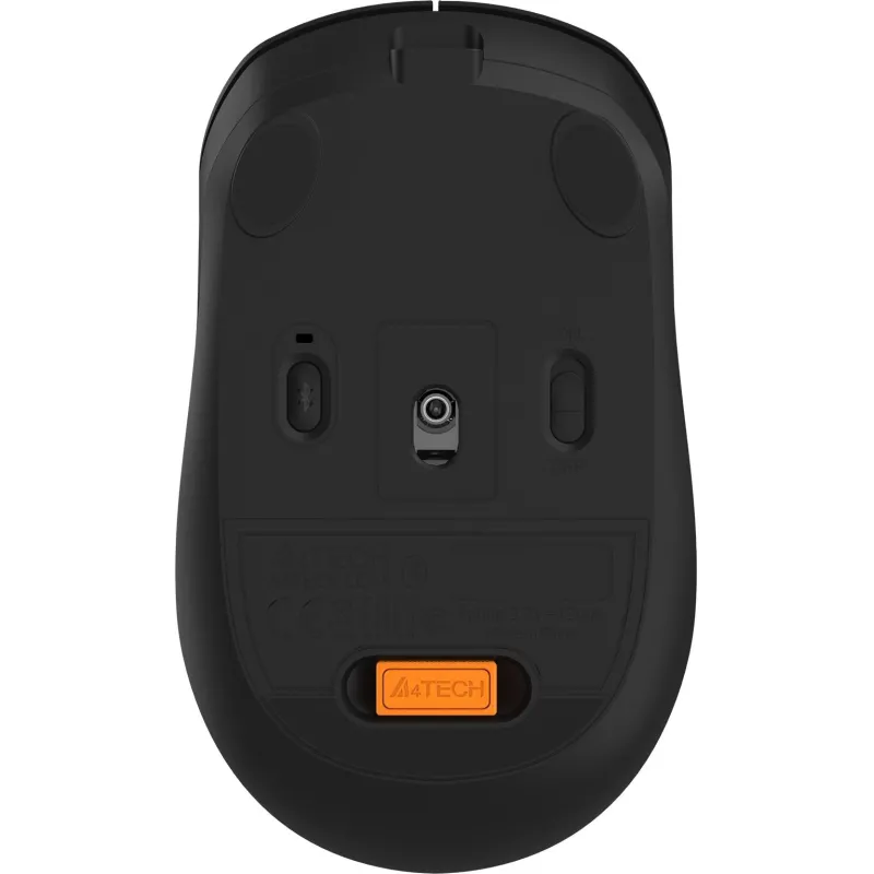 Мышь компьютерная A4Tech Fstyler (FB10C STONE BLACK) черн/2400dpi/беспр/4кн - фото 11