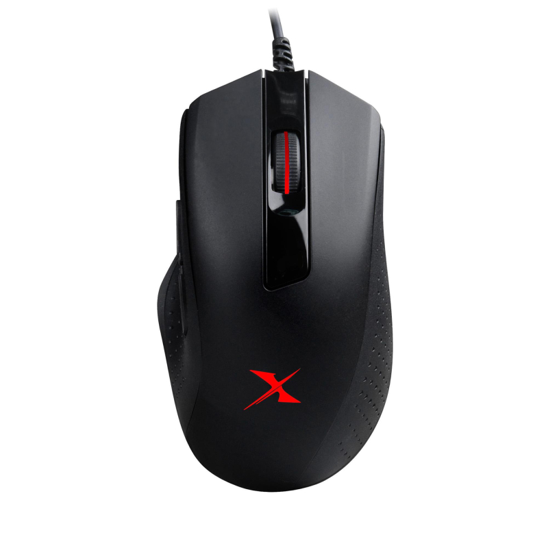 Мышь компьютерная A4Tech Bloody (X5 Max) черный/оптическая/10000dpi/9кн - фото 1