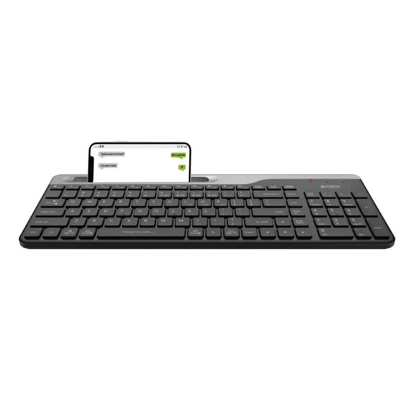 Клавиатура A4Tech Fstyler (FBK25 BLACK) черн/сер/USB/беспроводн/BT/Radio - фото 6