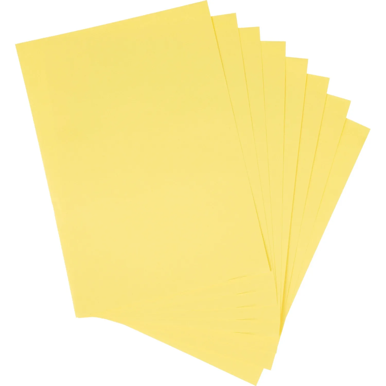 Бумага цветная Attache (А4,160г, желтый интенсив) 250л/уп - фото 3