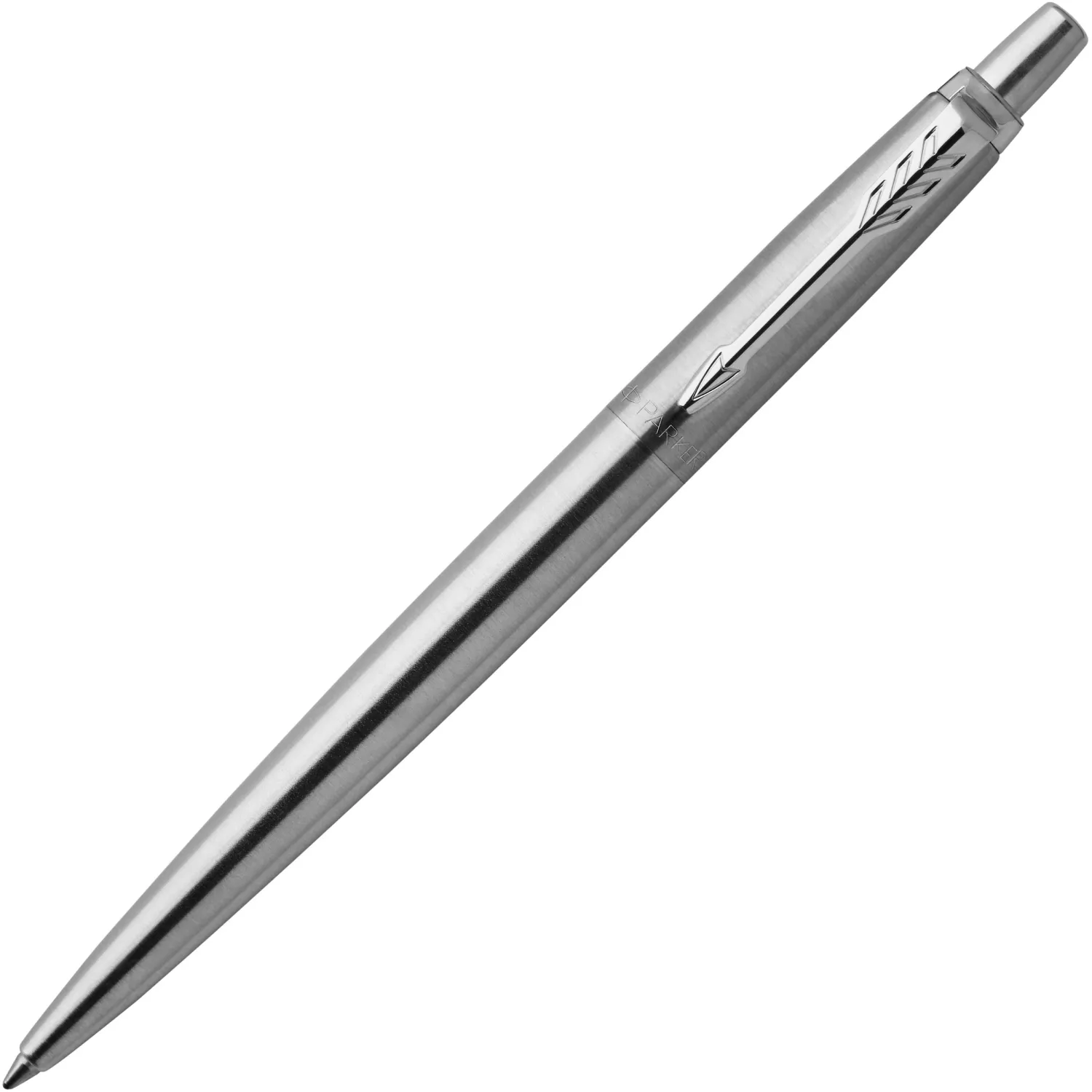 Ручка шариковая автоматическая Parker Jotter XL Grey 1мм син подар 2122756 - фото 2