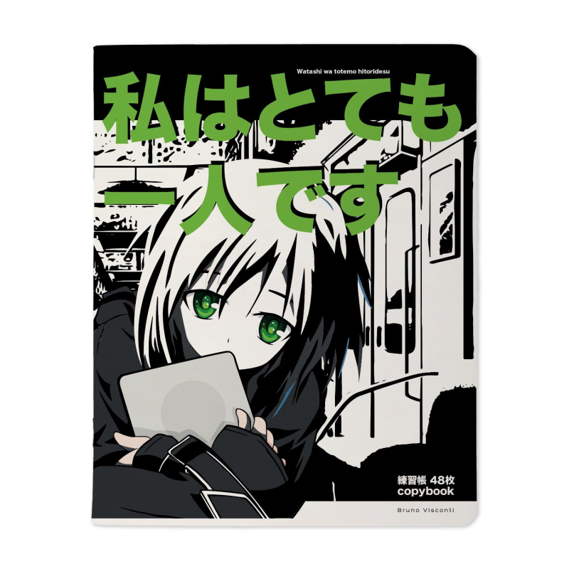 Тетрадь общая А5,48л,клетка,скреп,MANGA ANIME.CITY,5шт/уп,7-48-1245/5 - фото 3