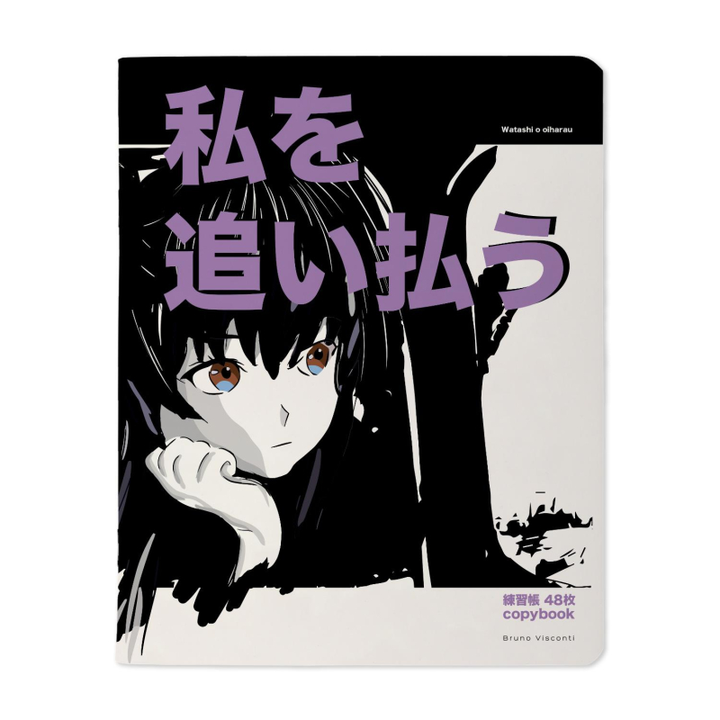 Тетрадь общая А5,48л,клетка,скреп,MANGA ANIME.CITY,5шт/уп,7-48-1245/5 - фото 6