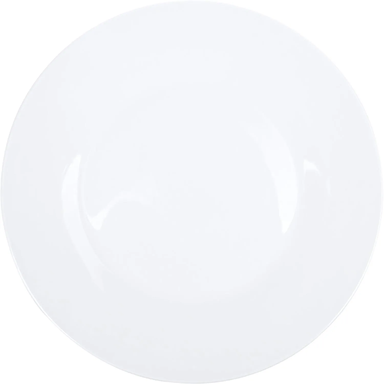 Тарелка Tvist Ivory мелкая, фарфор, D230мм, белая, фк4003 - фото 1