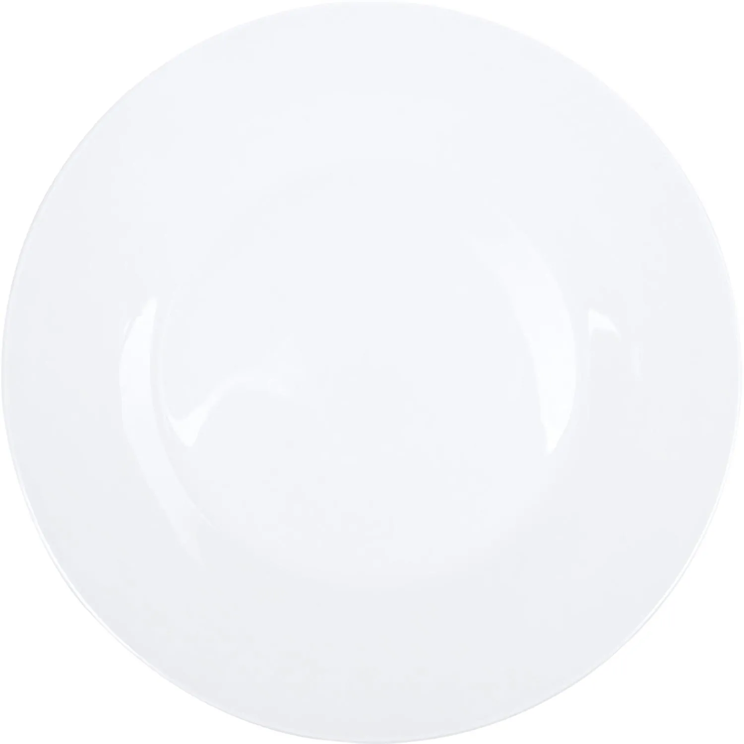 Тарелка Tvist Ivory мелкая, фарфор, D150мм, белая, фк4000 - фото 1