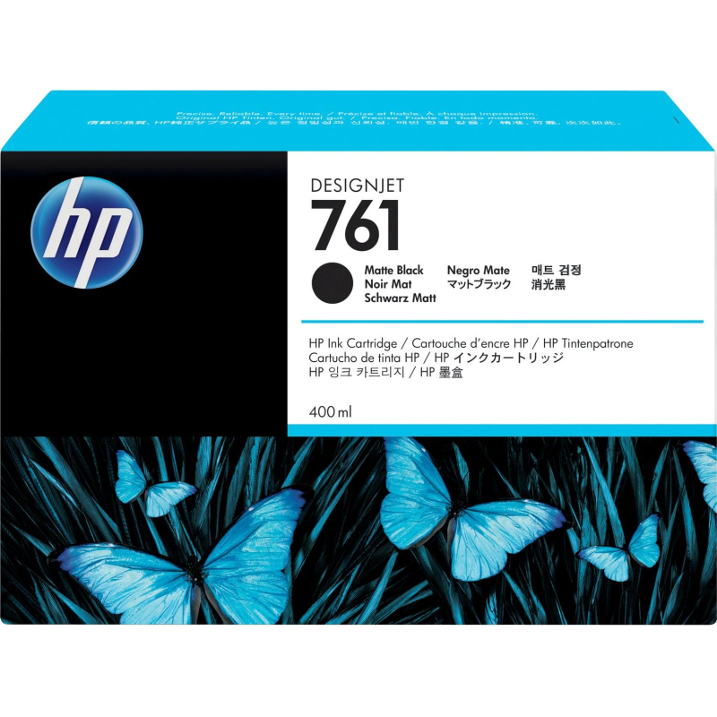 Картридж струйный HP N761 (CM991A) черный матовый (400мл) для HP DJ T7100 - фото 1