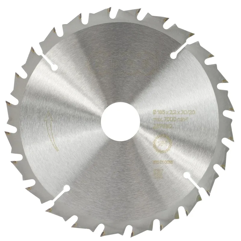 Диск пильный по дереву EDGE by PATRIOT, d185х24х30/20мм, 24зуб (810010018) - фото 1