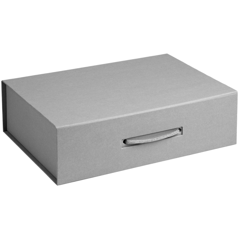 Коробка подарочная Case, 33,8х23,2х9,4см, серая матовая, 1142.11 - фото 1