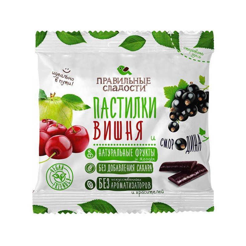 Пастила ПС Пасилки из Вишни и Смородины, 70г - фото 1