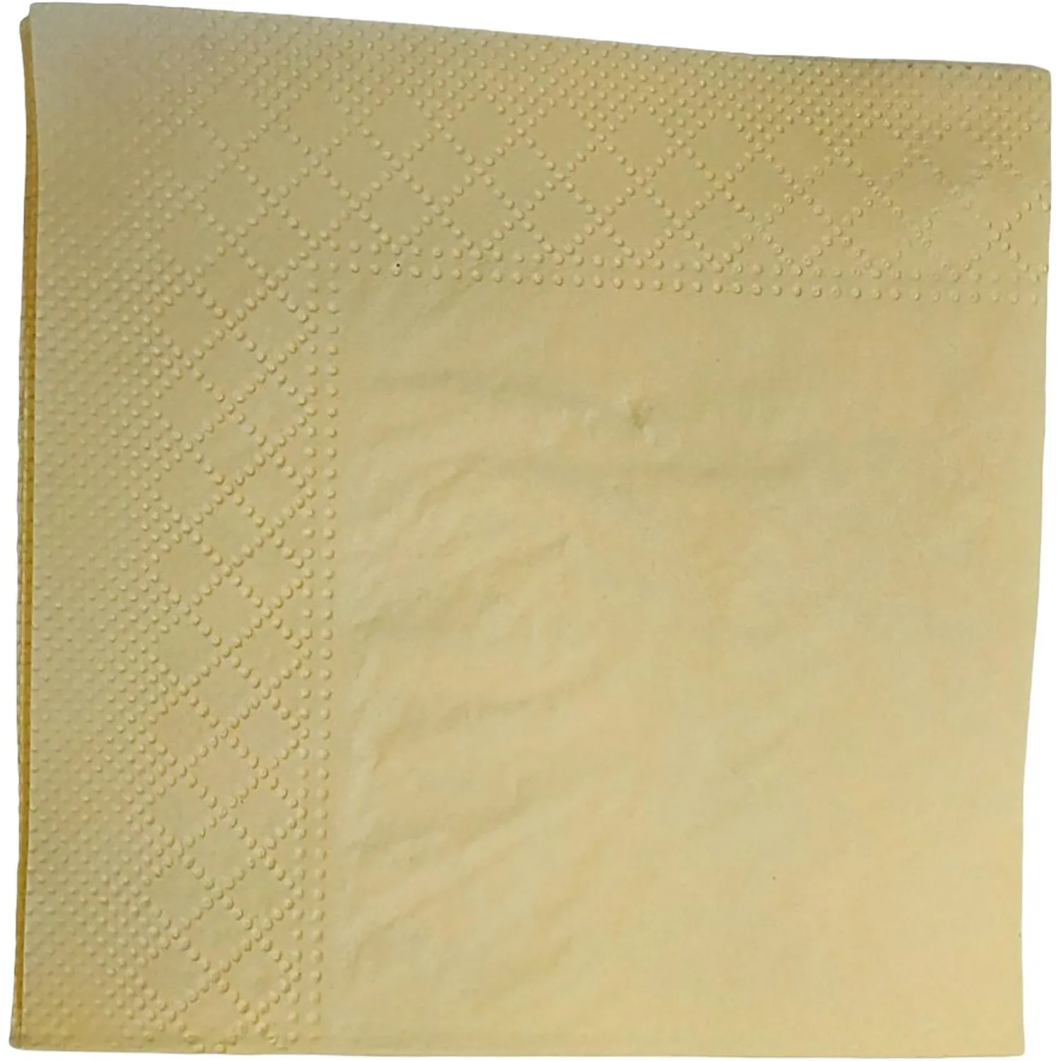 Салфетки бумажные 2сл 23х24 см шампань 250 шт/уп - фото 2