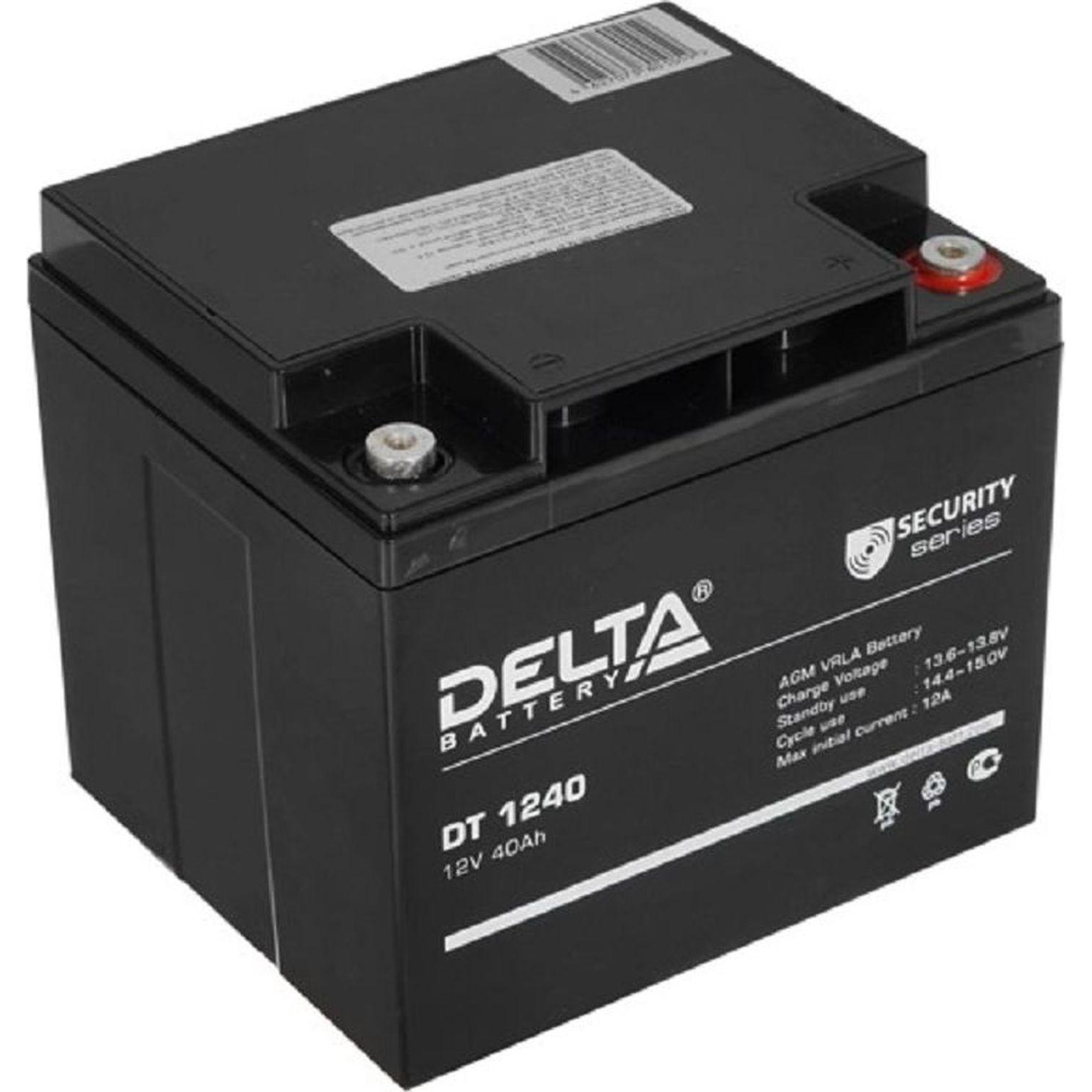 Батарея для ИБП Delta DT 1240(12V 40Ah) - фото 1