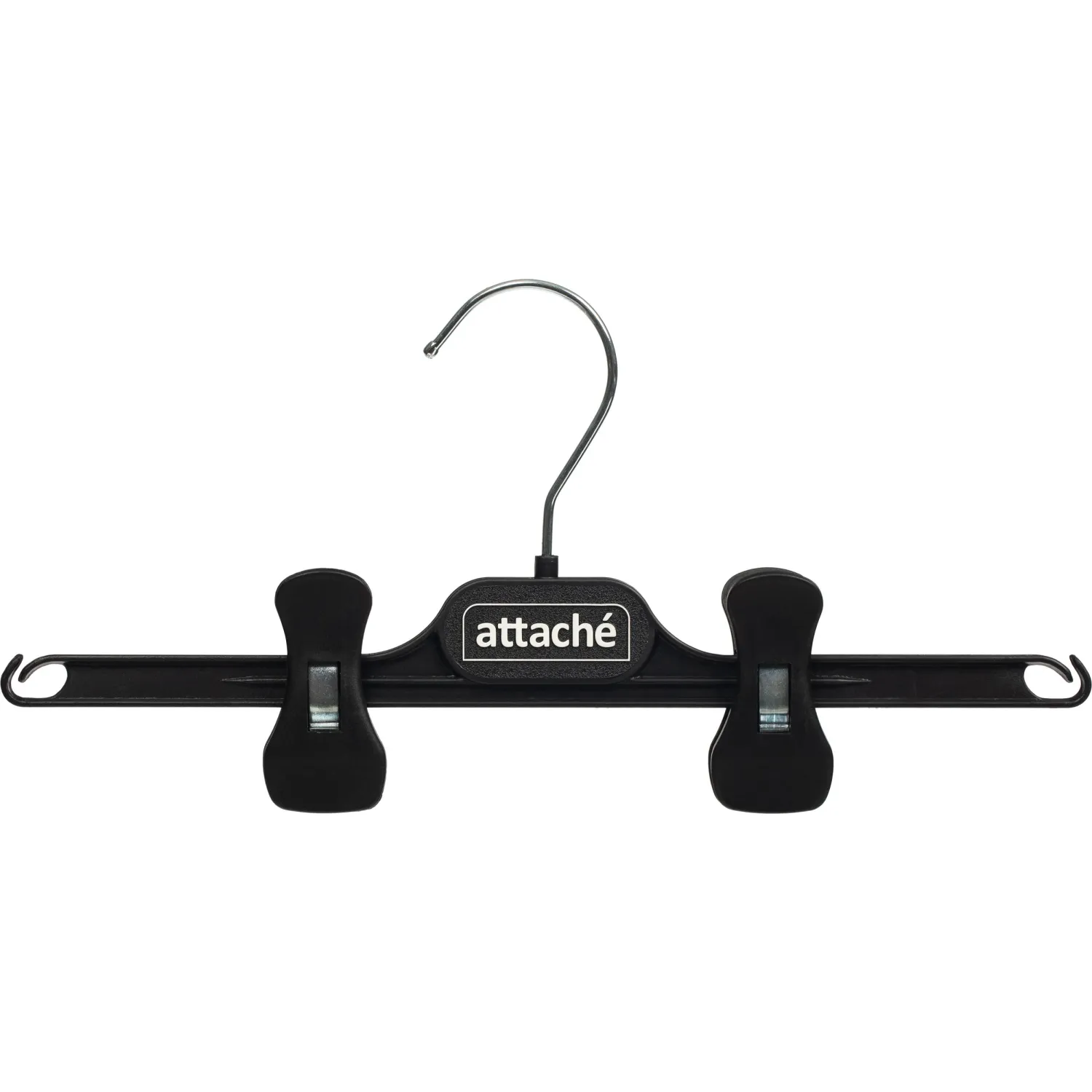 Вешалка-плечики VP_с прищепами Attache,СД02, пласт, чер, 290мм р 46-48 - фото 3