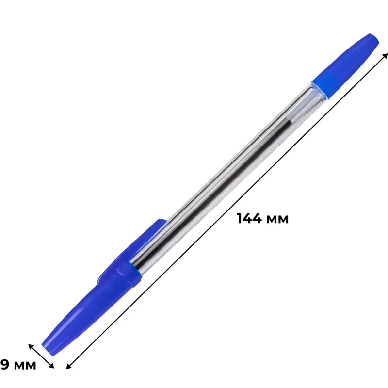 Ручка шариковая неавтомат. Attache Economy син,0,5мм,20шт/уп (435633) - фото 6