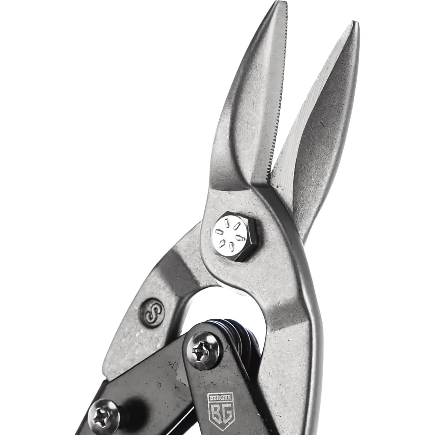 Ножницы по металлу ручные рычажные (прямой рез) 250 мм BERGER BG1233 - фото 3