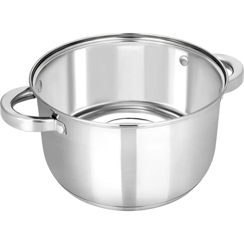 Кастрюля нерж Rondy 5,0л , D=23,5cм, SH07503 - фото 4