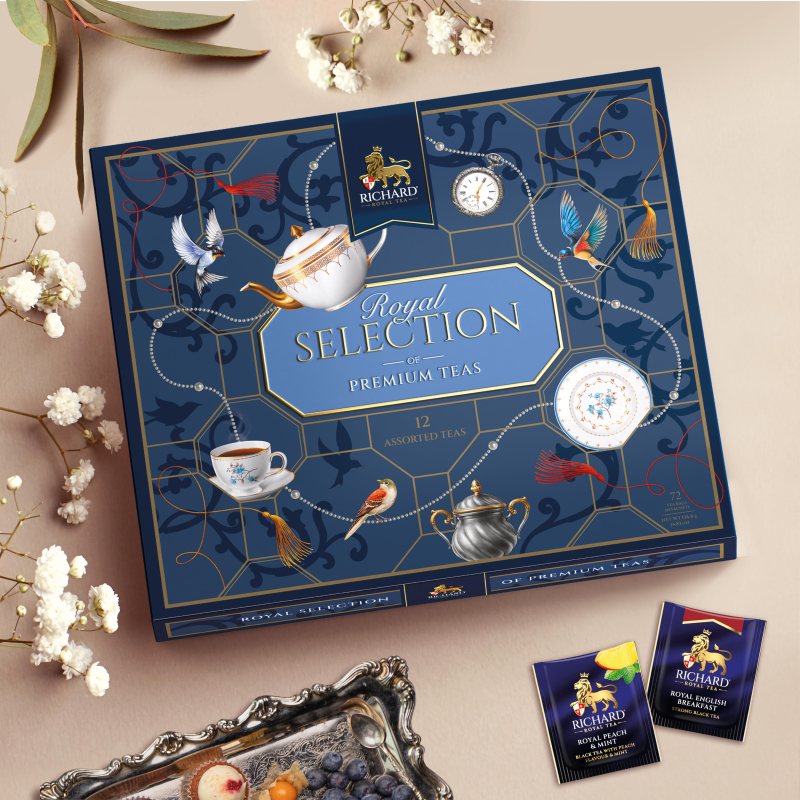 Чай Richard Royal Selection of Premium Teas, 72пак - фото 7