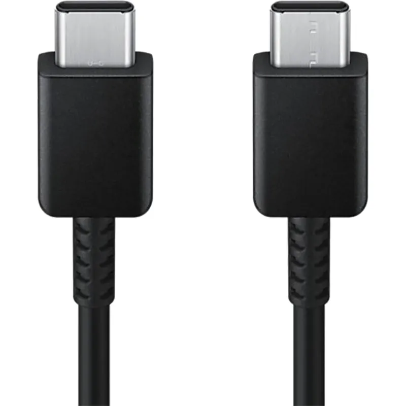 Кабель Samsung USB Type-C - USB Type-C, 60Вт, 1.8 м, EP-DX310, черн - фото 1