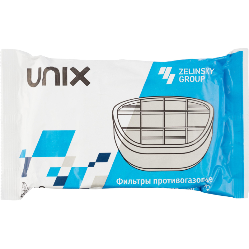 Фильтр противогазовый UNIX 512, К2,  2 шт/уп - фото 4