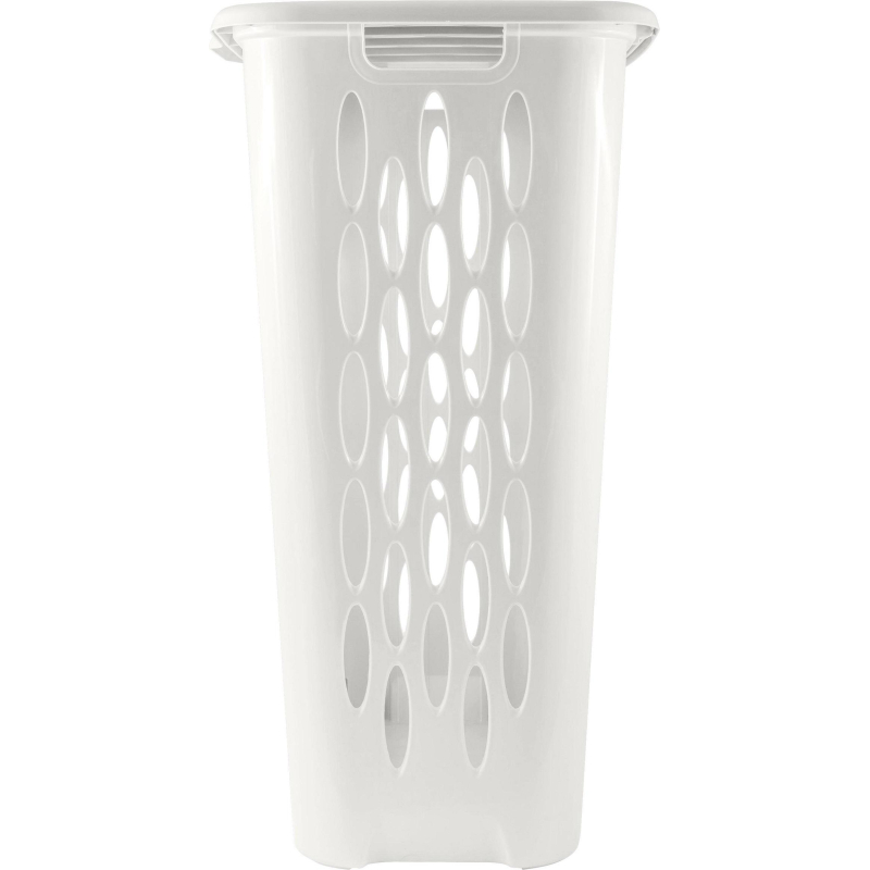 Корзина для белья Keeplex Light с крышкой 37л белое облако - фото 2