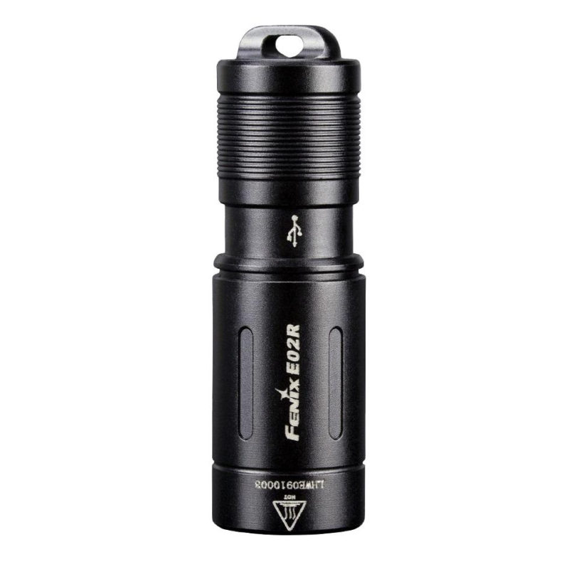 Фонарь Fenix E02R, черный, E02RBK - фото 2