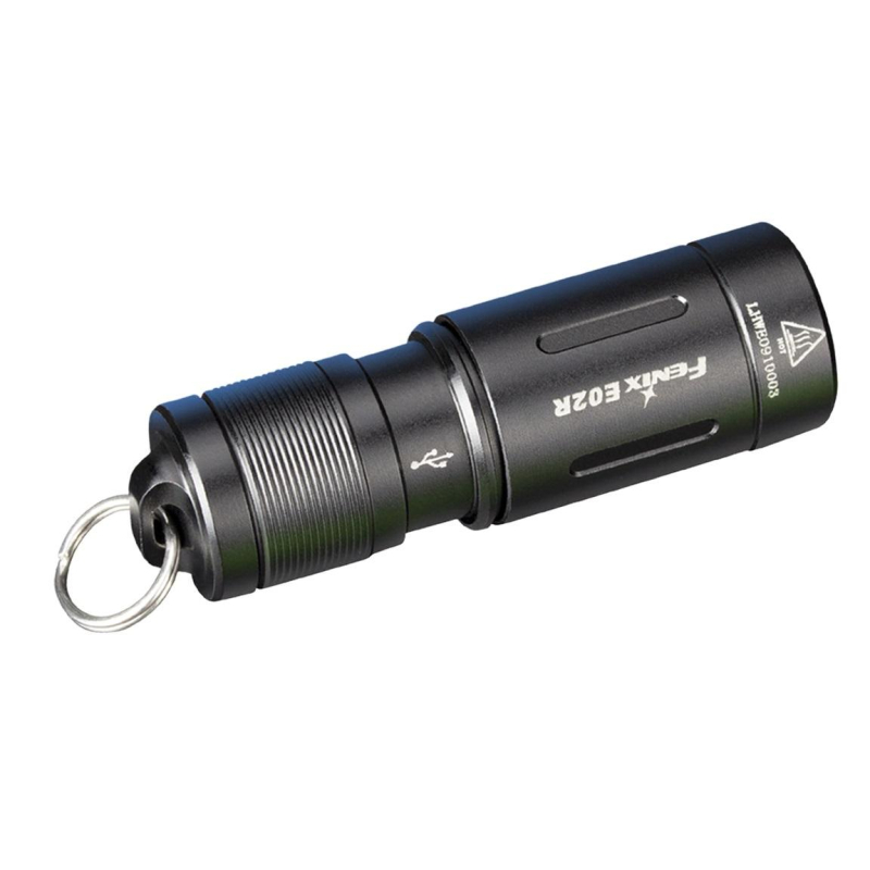 Фонарь Fenix E02R, черный, E02RBK - фото 3