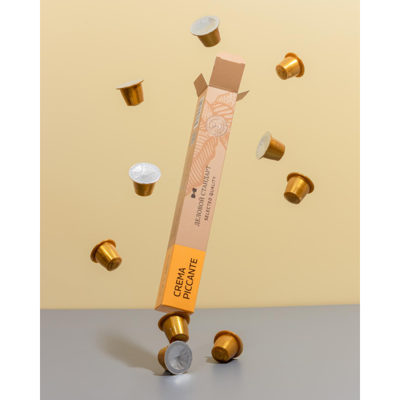 Кофе в капсулах Деловой стандарт Piccante Crema(Nespresso Original),10шт/уп - фото 6