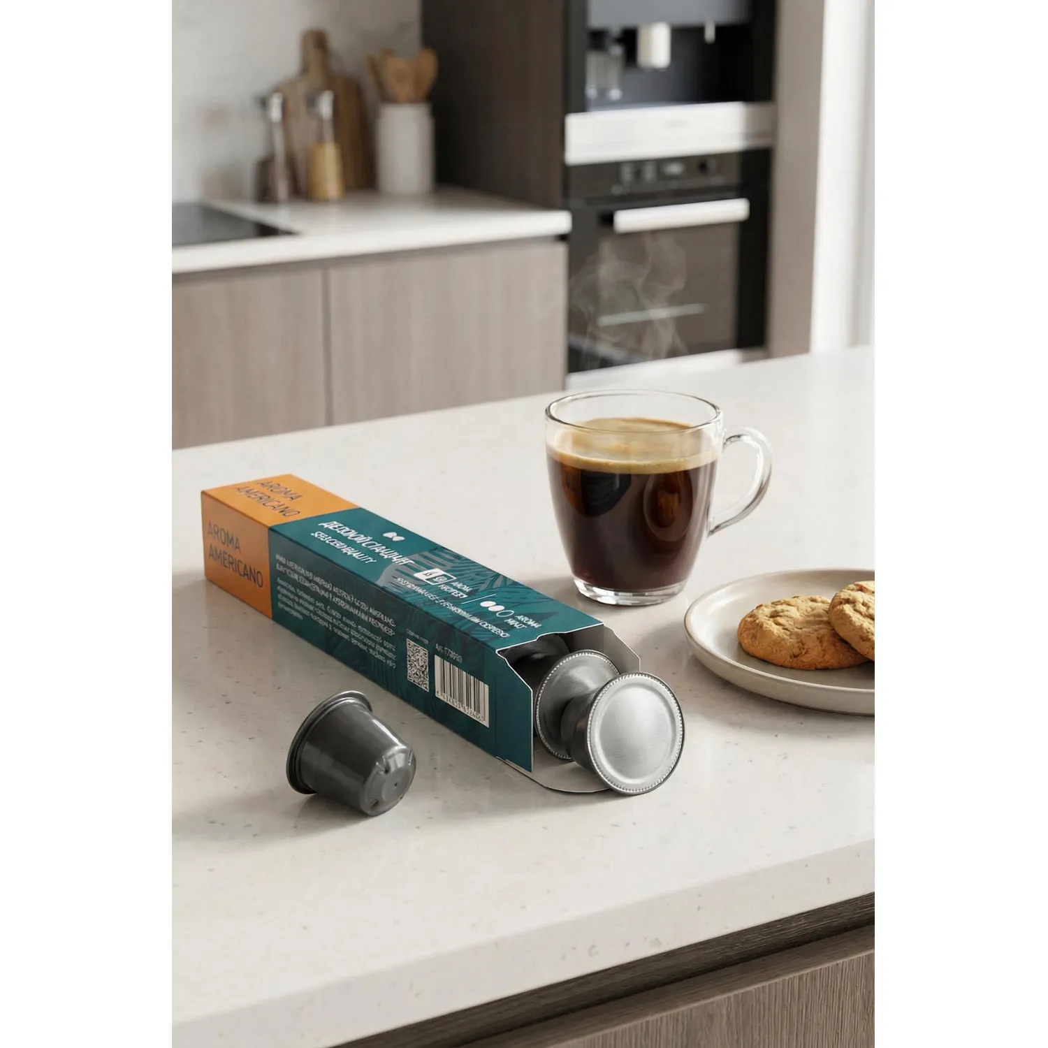Кофе в капсулах Деловой стандарт Aroma Americano(Nespresso Origin.),10шт/уп - фото 5