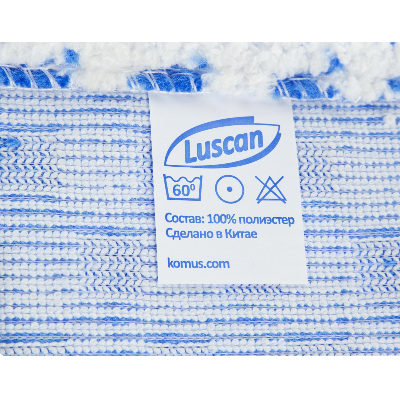 Насадка МОП Luscan 34х10см, микрофибра, кнопки - фото 4