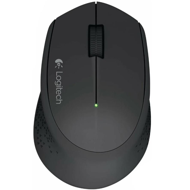 Мышь компьютерная Logitech M280 Black 910-004306 беспроводная - фото 1