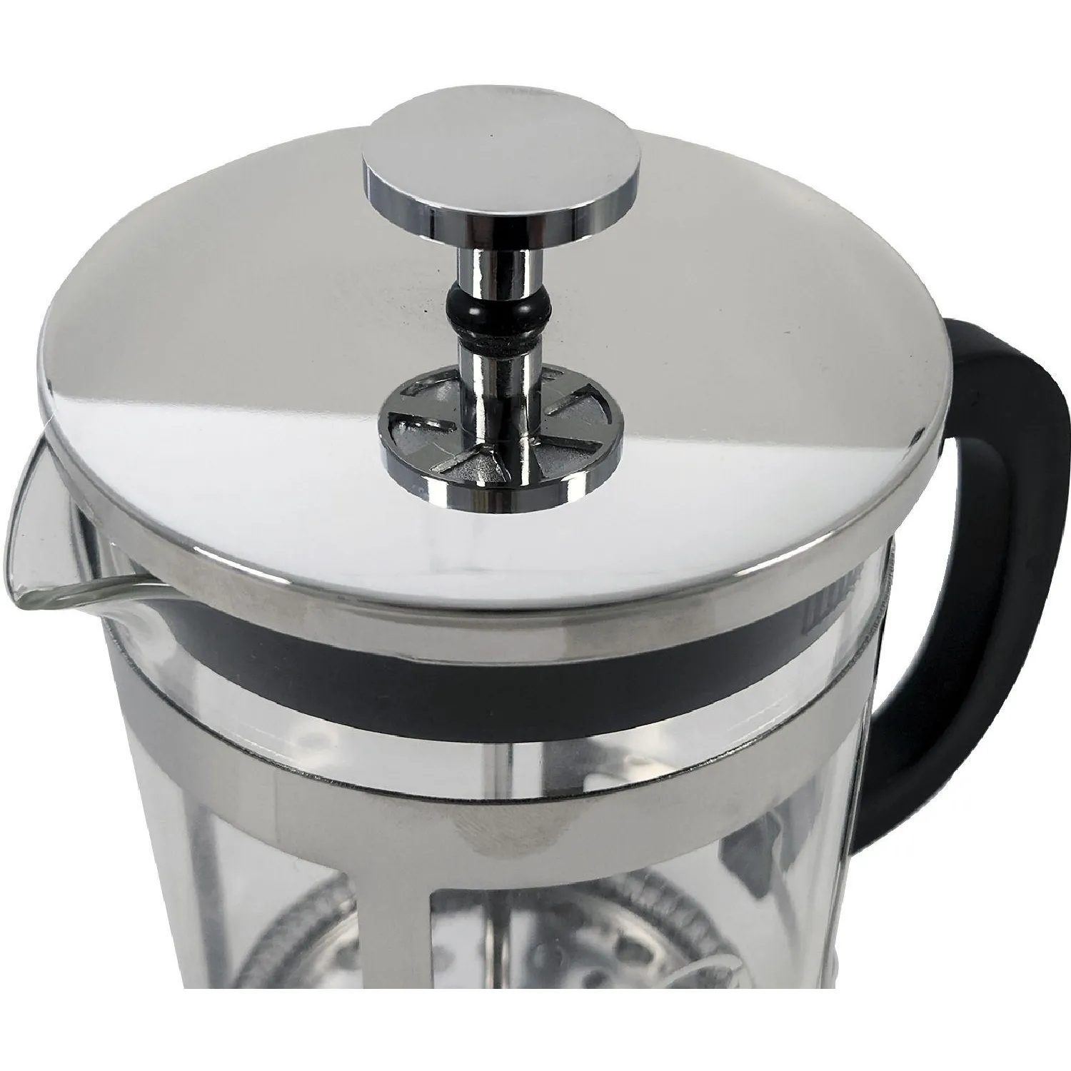 Френч-пресс TimA Канноли нерж.сталь, боросил.стекло, пластик ручка 800мл - фото 4