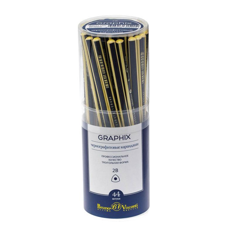 Карандаш чернографитный BV Graphix НВ 21-0004 - фото 4