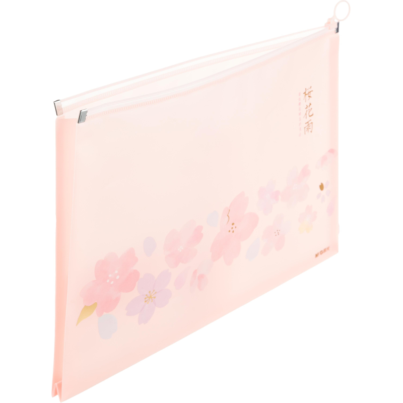 Папка-конверт на молнии zip M&G Sakura Rain, А4, РР, цвет в асс ADM929NT - фото 2