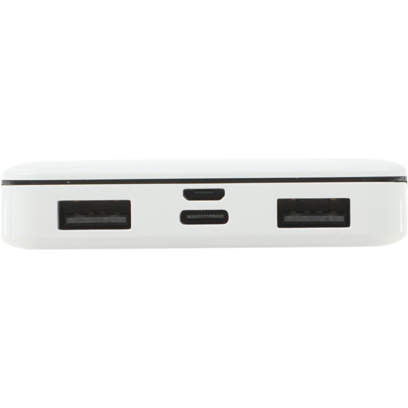 Внешний аккумулятор Cactus CS-PBFSKT-10000 10000mAh 2.1A 2xUSB белый - фото 2