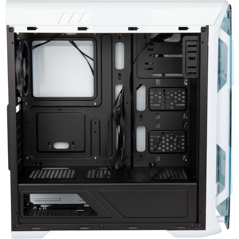 Корпус Hiper OW белый без БП ATX 2x120mm 2xUSB2.0 1xUSB3.0 - фото 4
